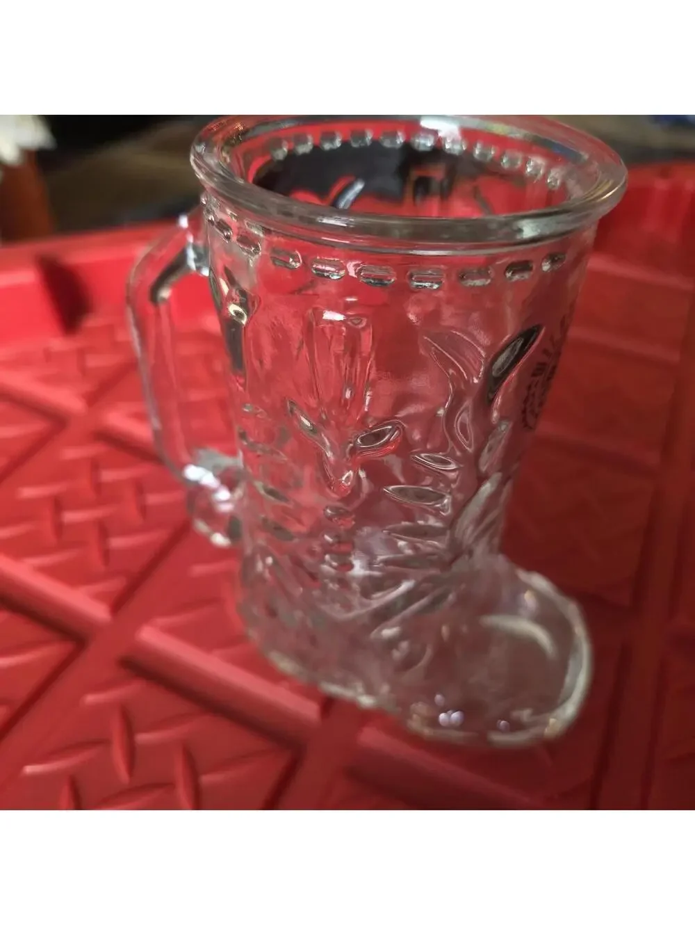 Wildhorse Saloon Nashville Music City Glass Boot Mug